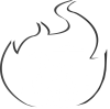 White Moulton Hot Drums logo icon